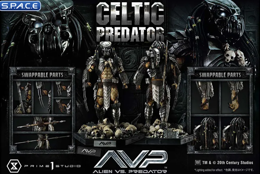 1/3 Scale Celtic Predator Museum Masterline Statue