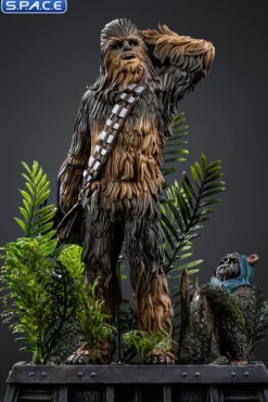 1/10 Scale Chewbacca & Tokkat Art Scale Statue