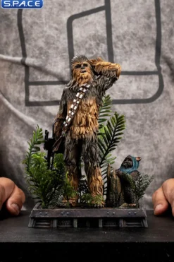 1/10 Scale Chewbacca & Tokkat Art Scale Statue