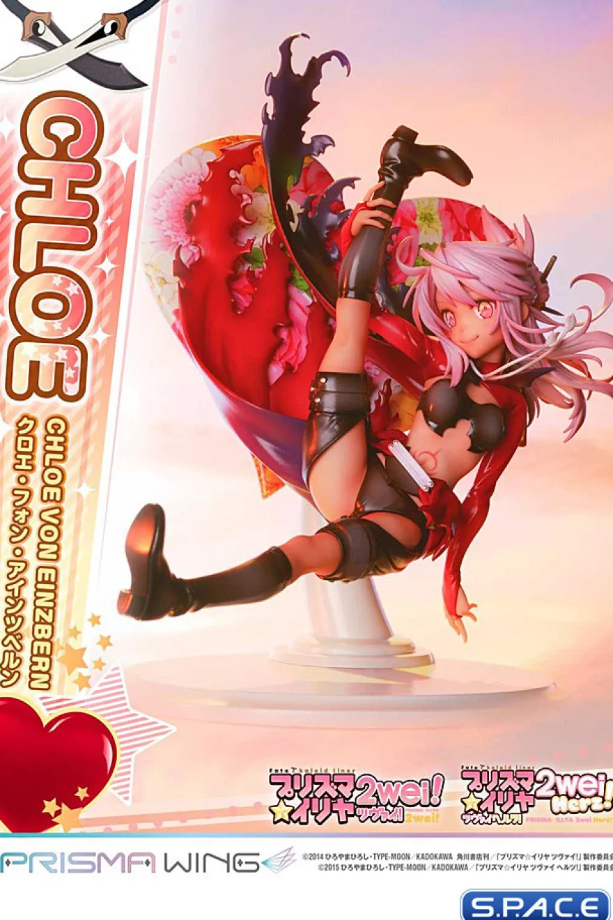 1/7 Scale Chloe von Einzbern Prisma Wing PVC Statue