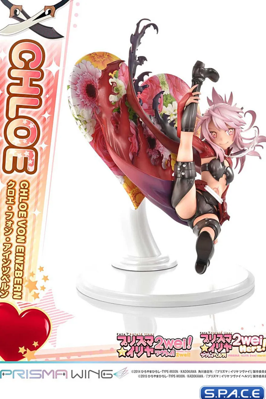 1/7 Scale Chloe von Einzbern Prisma Wing PVC Statue