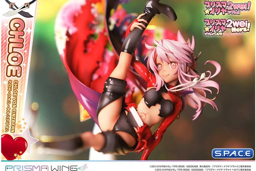 1/7 Scale Chloe von Einzbern Prisma Wing PVC Statue