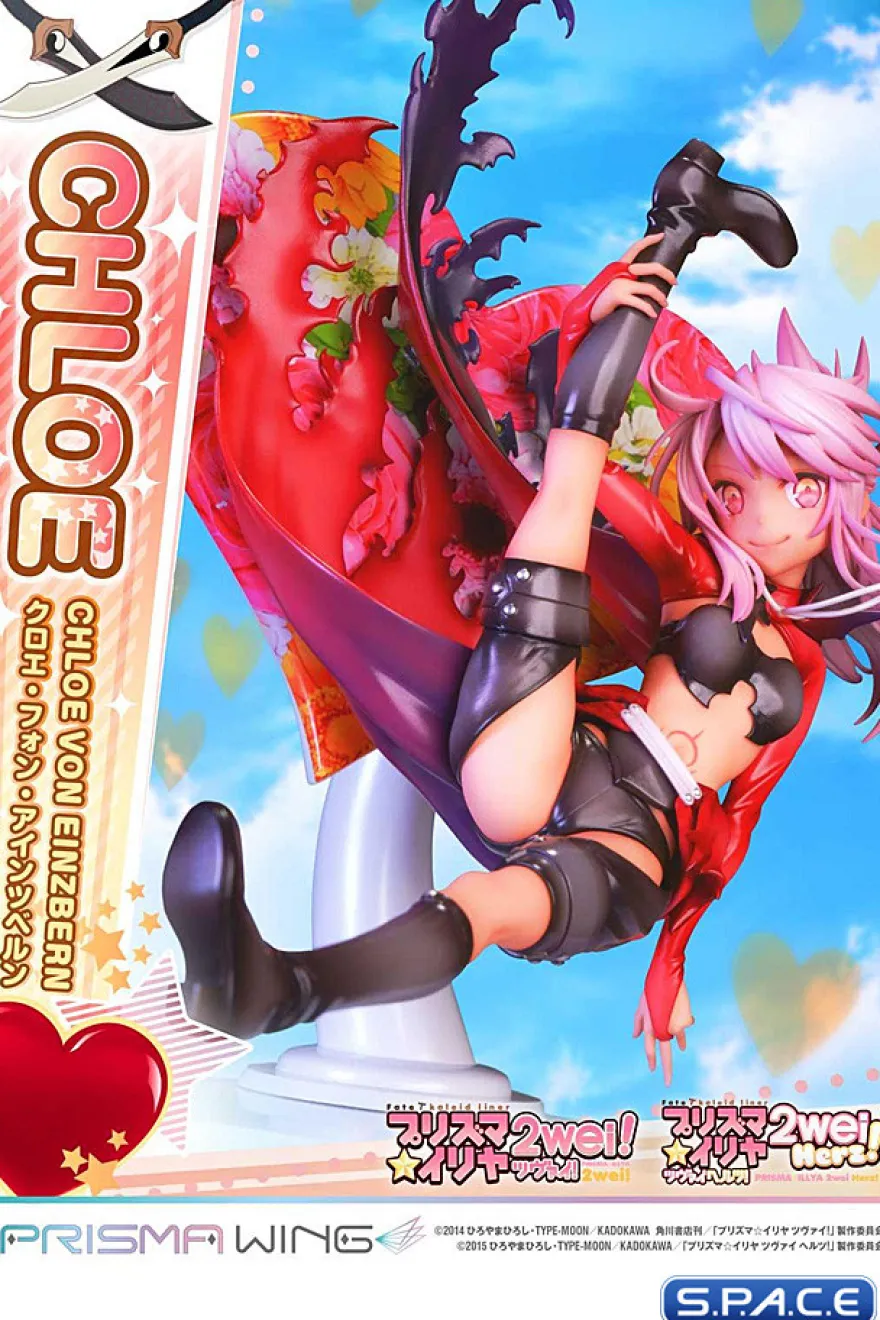 1/7 Scale Chloe von Einzbern Prisma Wing PVC Statue