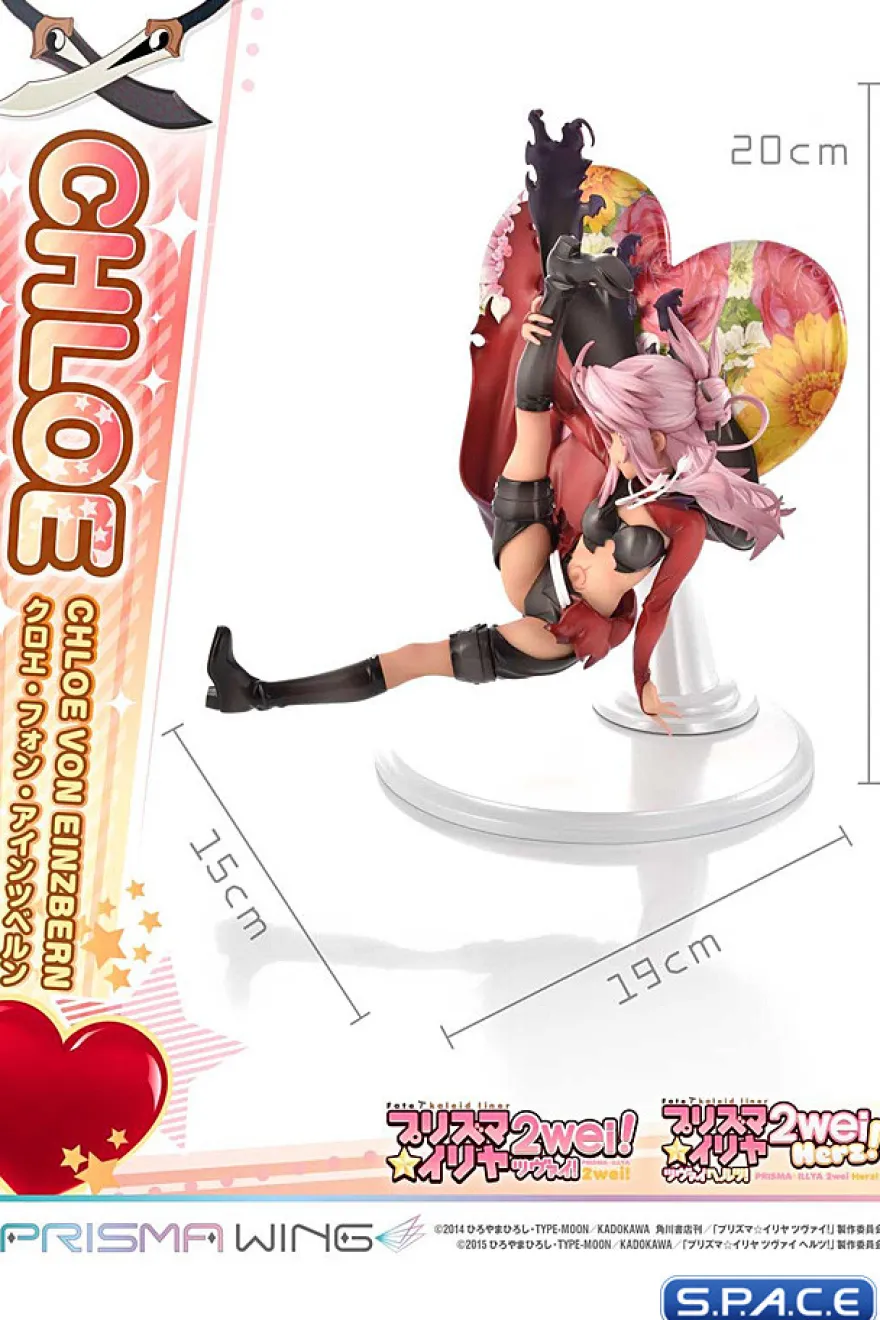 1/7 Scale Chloe von Einzbern Prisma Wing PVC Statue