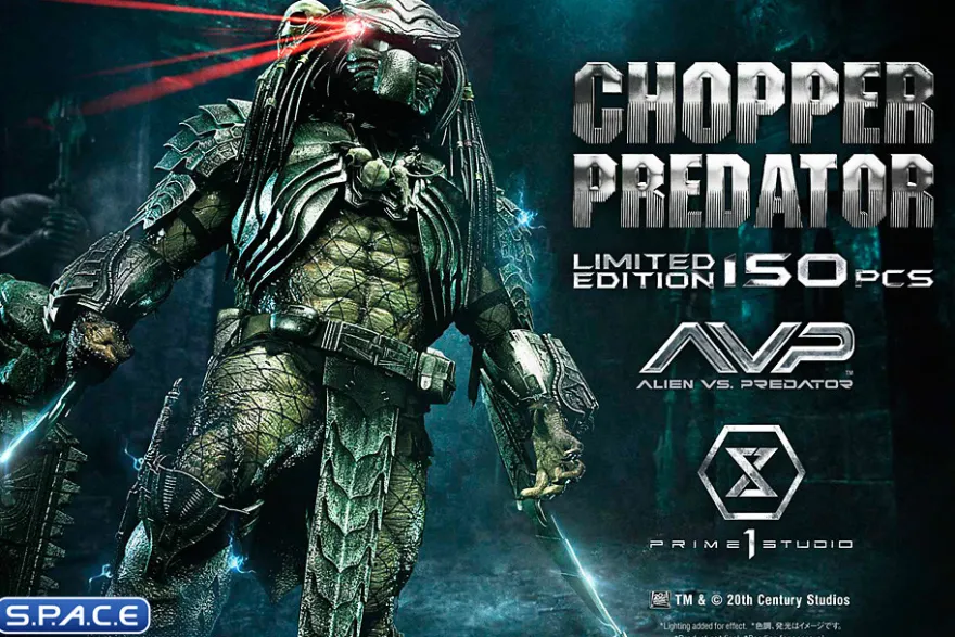 1/3 Scale Chopper Predator Museum Masterline Statue