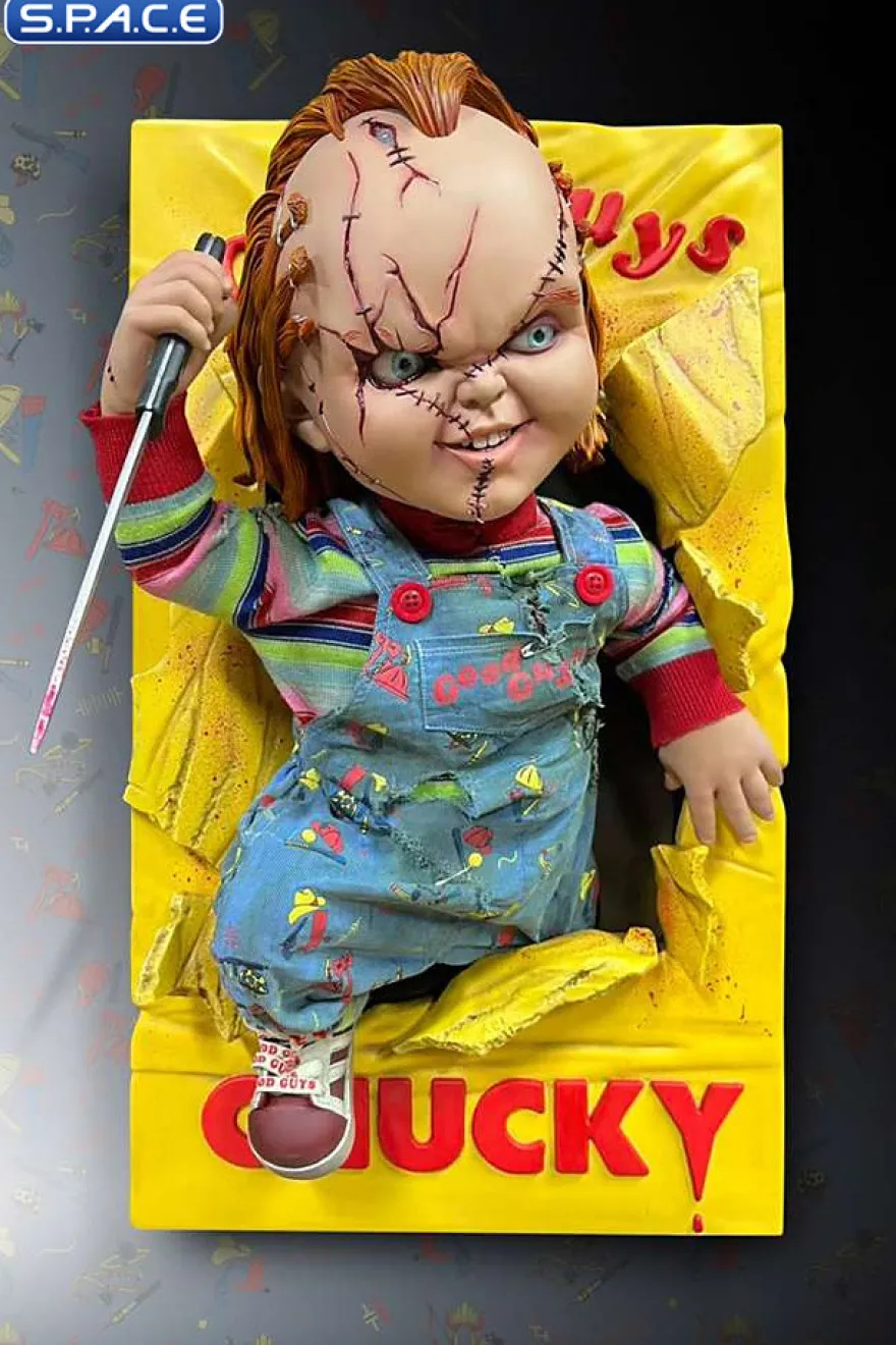 1/2 Scale Chucky Wall Sculpture