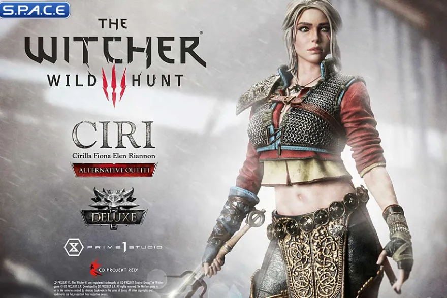 1/4 Scale Ciri Fiona Elen Riannon Alternative Outfit Deluxe Premium Masterline Statue - Bonus Version
