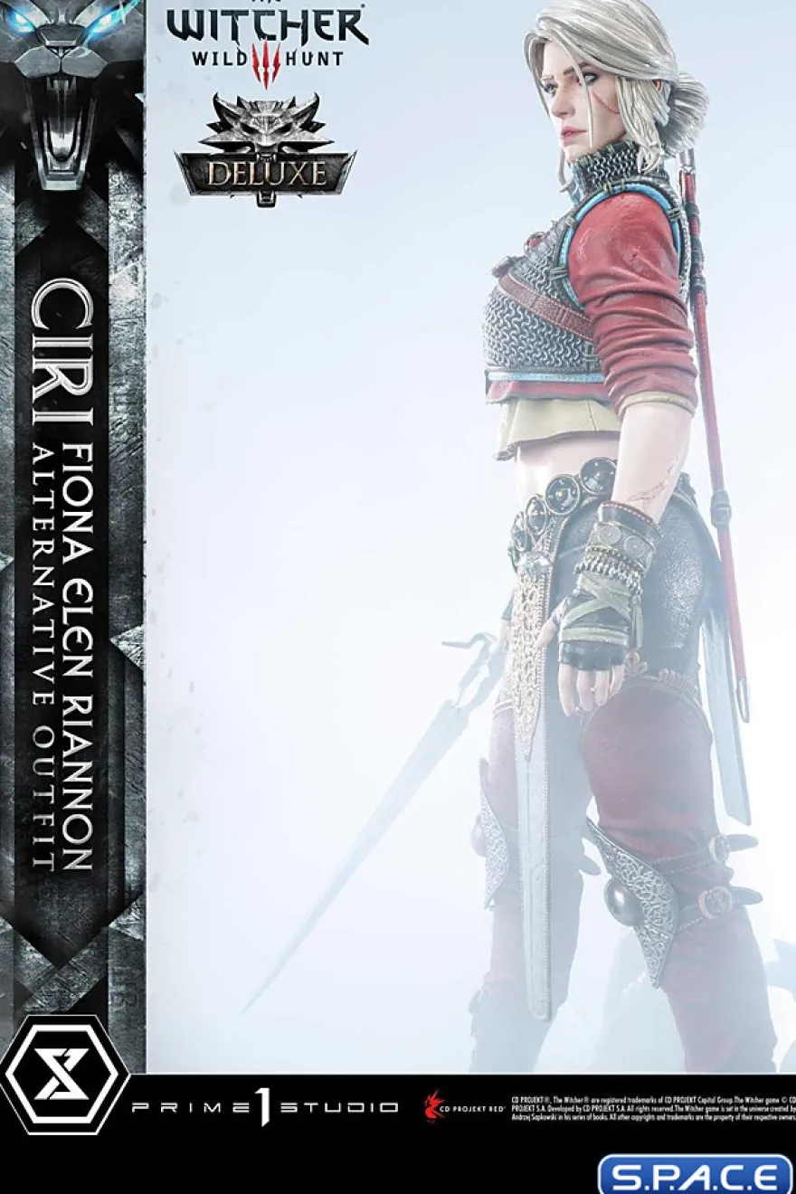 1/4 Scale Ciri Fiona Elen Riannon Alternative Outfit Deluxe Premium Masterline Statue - Bonus Version