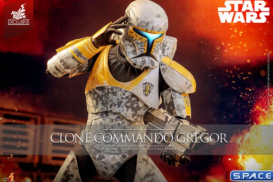 1/6 Scale Clone Commander Gregor TV Masterpiece TMS155