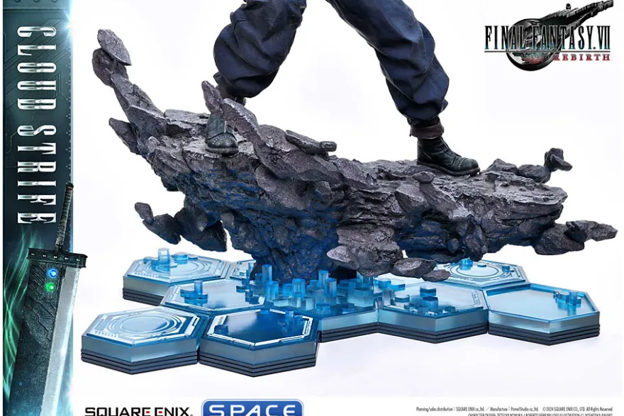1/4 Scale Cloud Strife Square Enix Masterline Statue