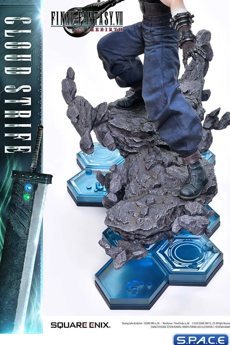 1/4 Scale Cloud Strife Square Enix Masterline Statue