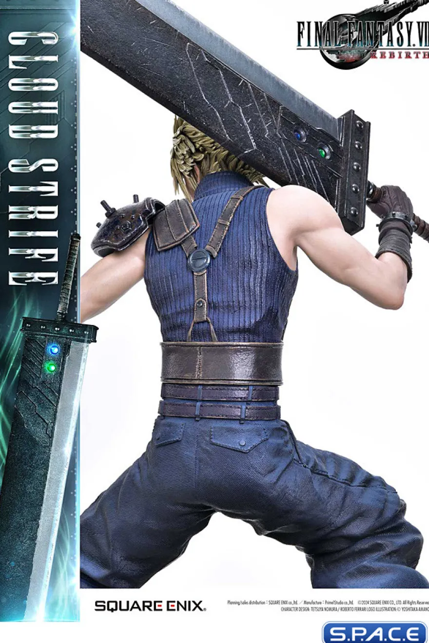 1/4 Scale Cloud Strife Square Enix Masterline Statue