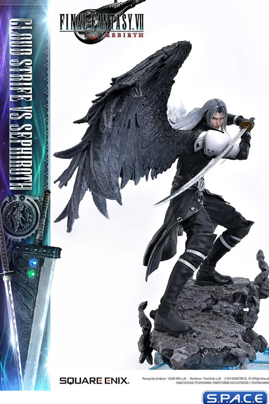 1/4 Scale Cloud vs. Sephiroth Square Enix Masterline Statue Set