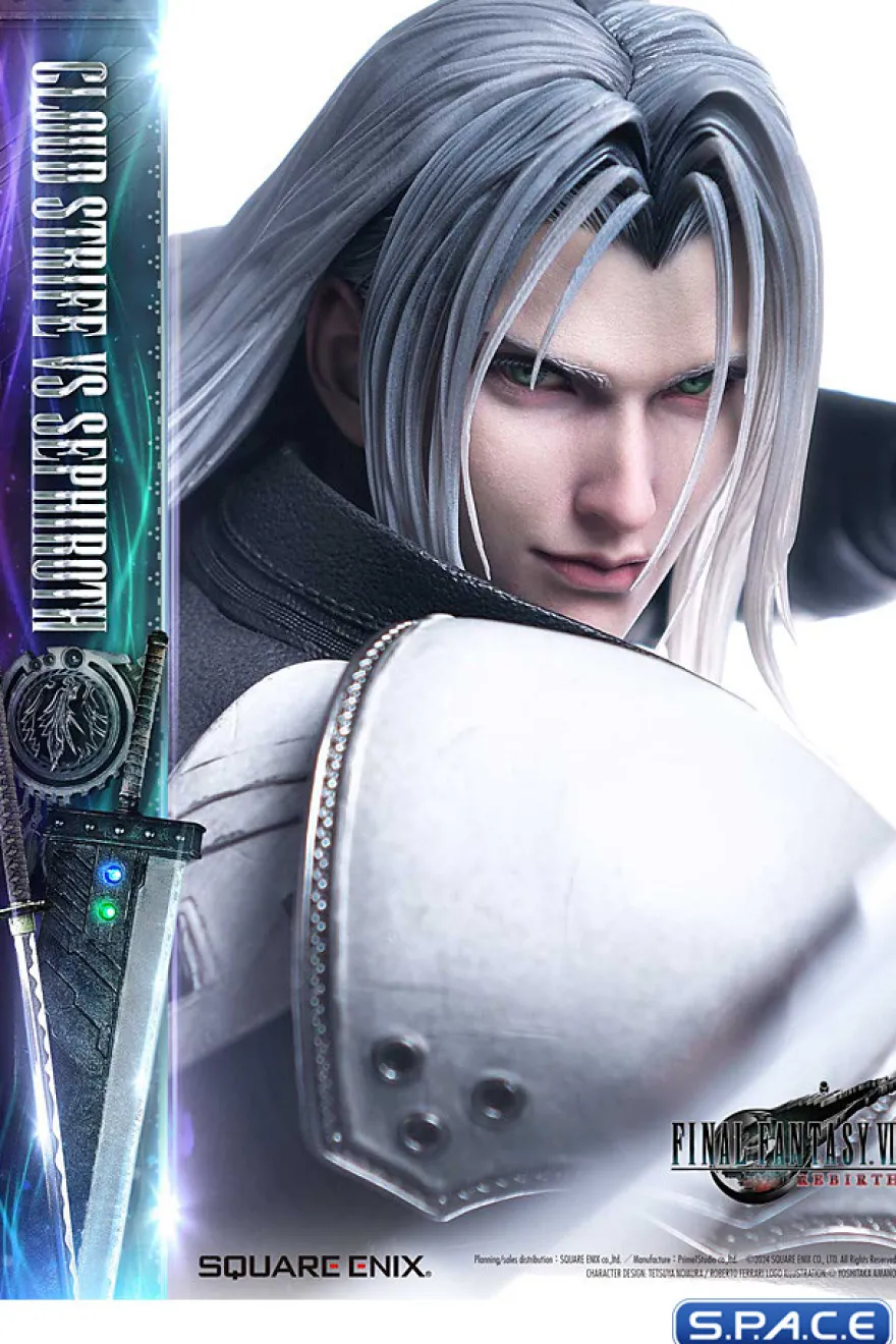 1/4 Scale Cloud vs. Sephiroth Square Enix Masterline Statue Set