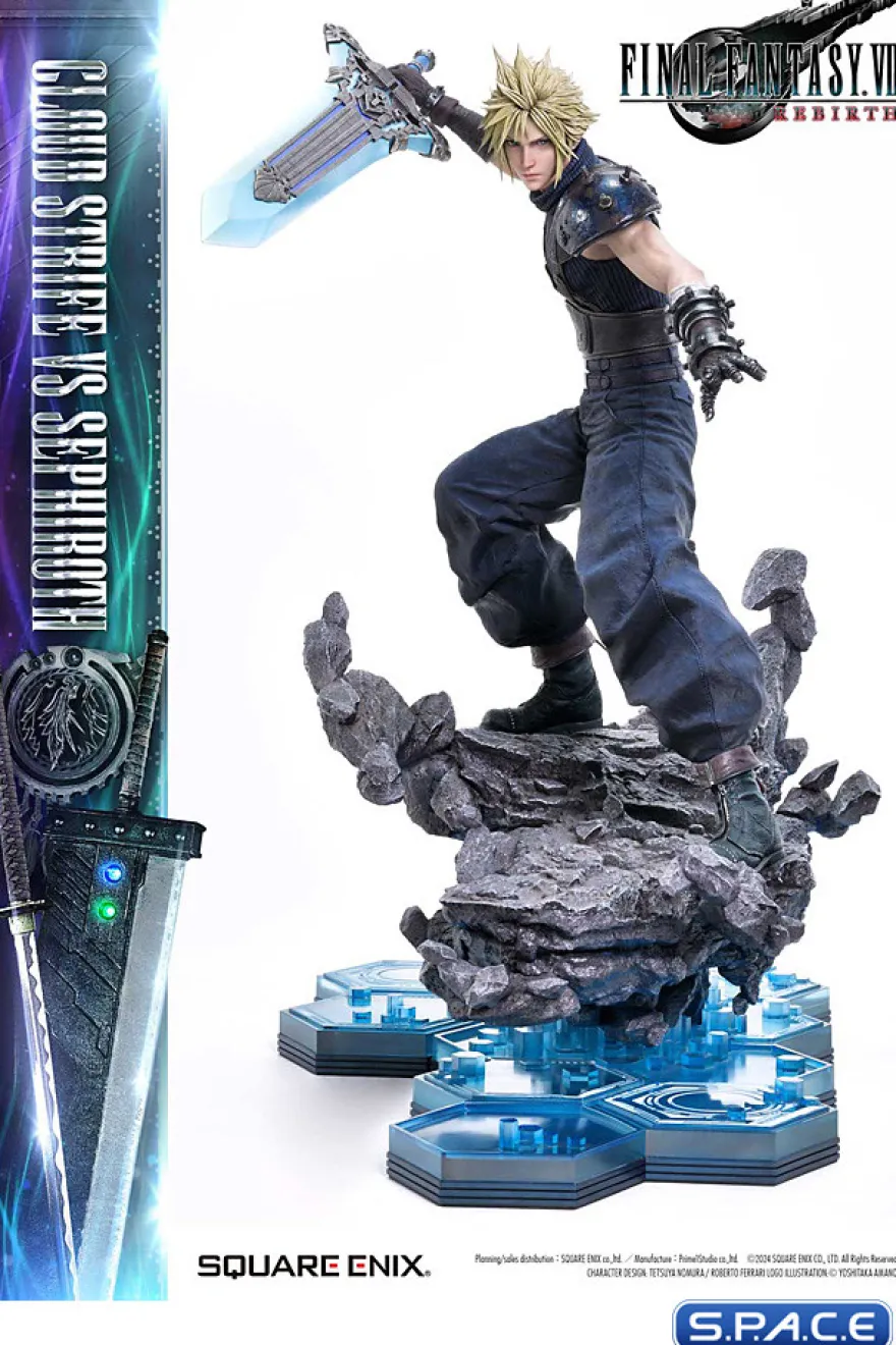 1/4 Scale Cloud vs. Sephiroth Square Enix Masterline Statue Set