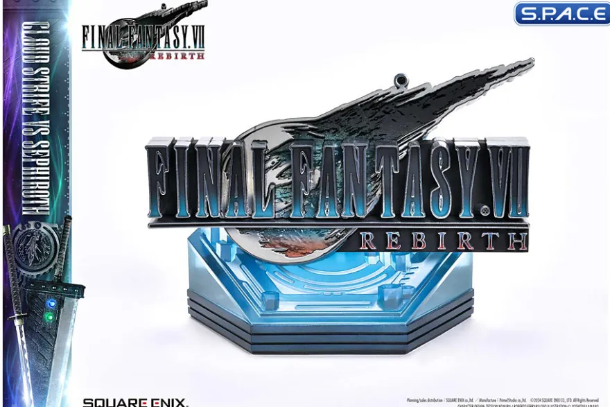 1/4 Scale Cloud vs. Sephiroth Square Enix Masterline Statue Set