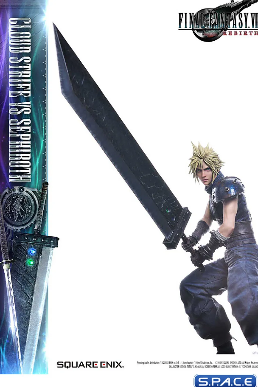 1/4 Scale Cloud vs. Sephiroth Square Enix Masterline Statue Set