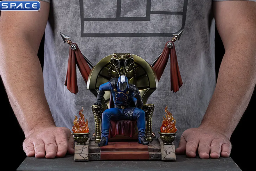 1/10 Scale Cobra Commander Deluxe Art Scale Statue