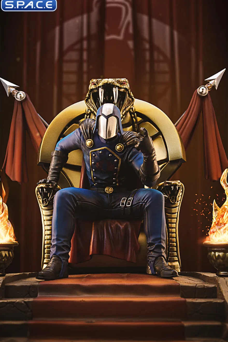 1/10 Scale Cobra Commander Deluxe Art Scale Statue