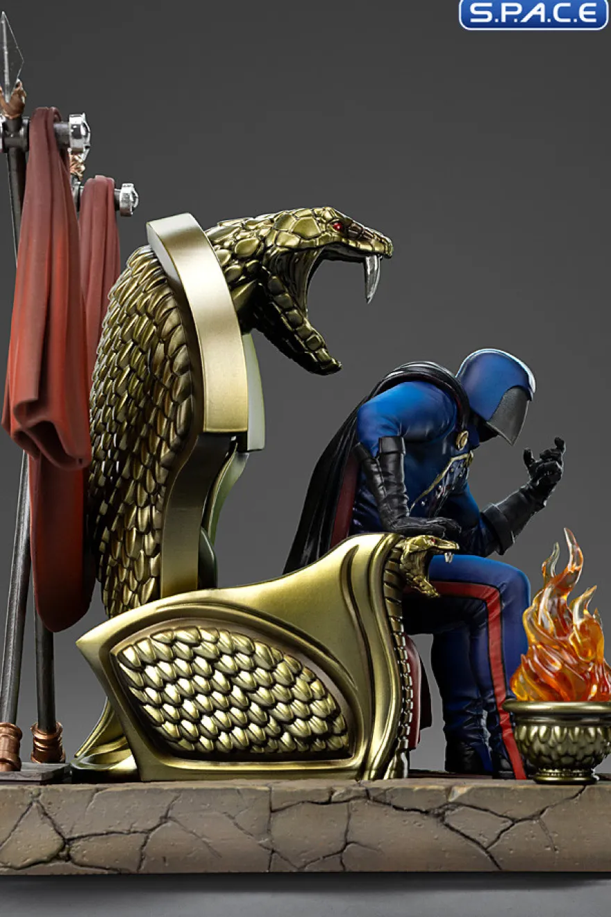 1/10 Scale Cobra Commander Deluxe Art Scale Statue