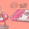 1/4 Scale Cyber Lover: Pink Statue