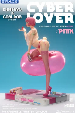 1/4 Scale Cyber Lover: Pink Statue