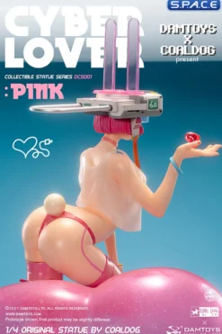 1/4 Scale Cyber Lover: Pink Statue