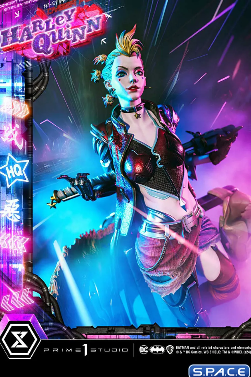 1/4 Scale Cyberpunk Harley Quinn Ultimate Premium Masterline Statue