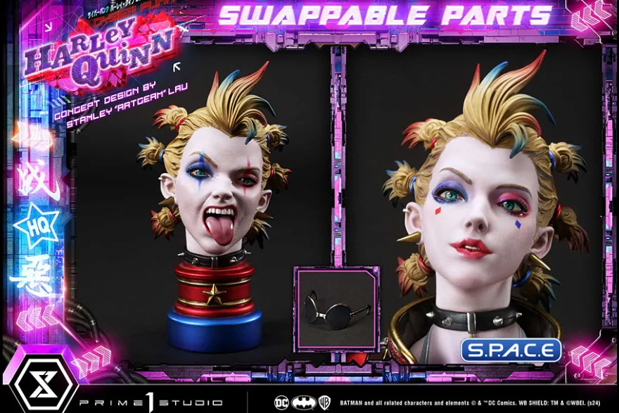 1/4 Scale Cyberpunk Harley Quinn Ultimate Premium Masterline Statue