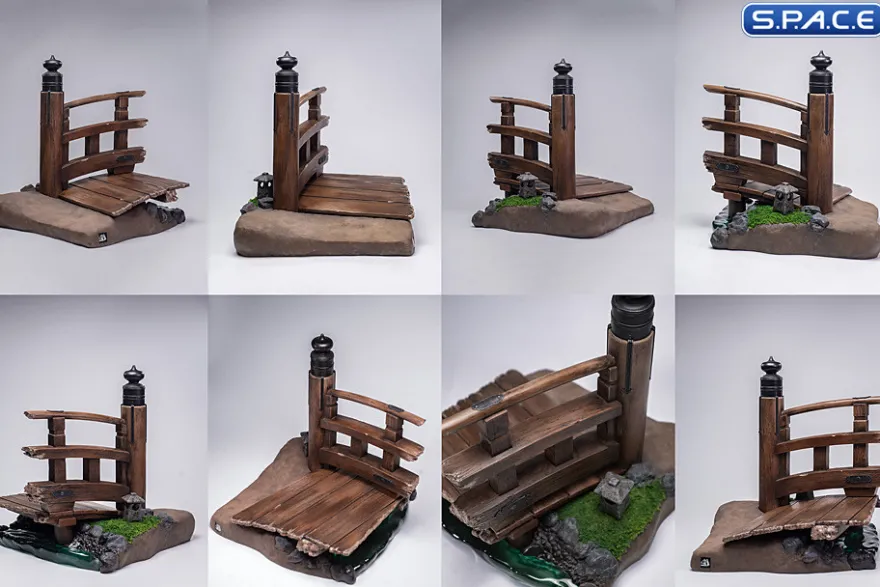 1/6 Scale damaged Bridge Diorama Base Version B