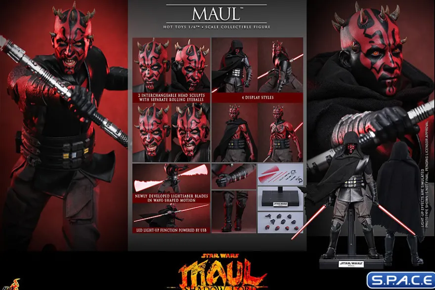 1/6 Scale Darth Maul TV Masterpiece TMS187