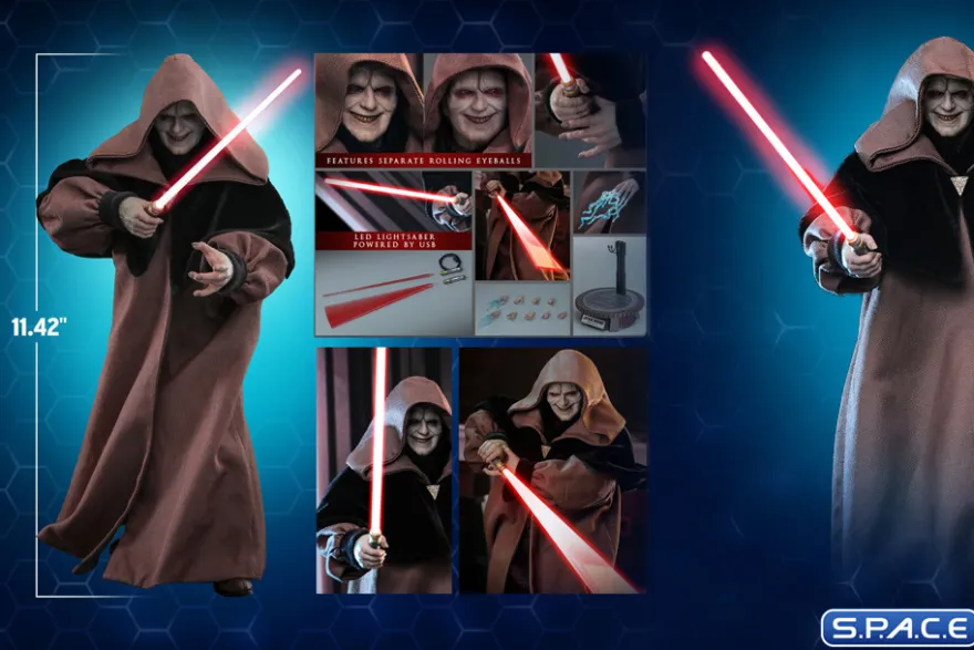 1/6 Scale Darth Sidious Movie Masterpiece MMS745
