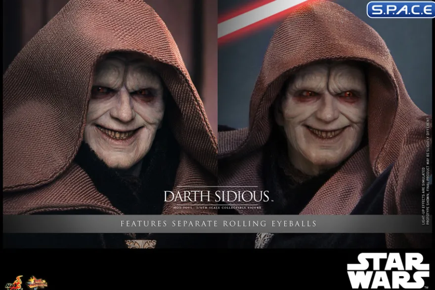 1/6 Scale Darth Sidious Movie Masterpiece MMS745