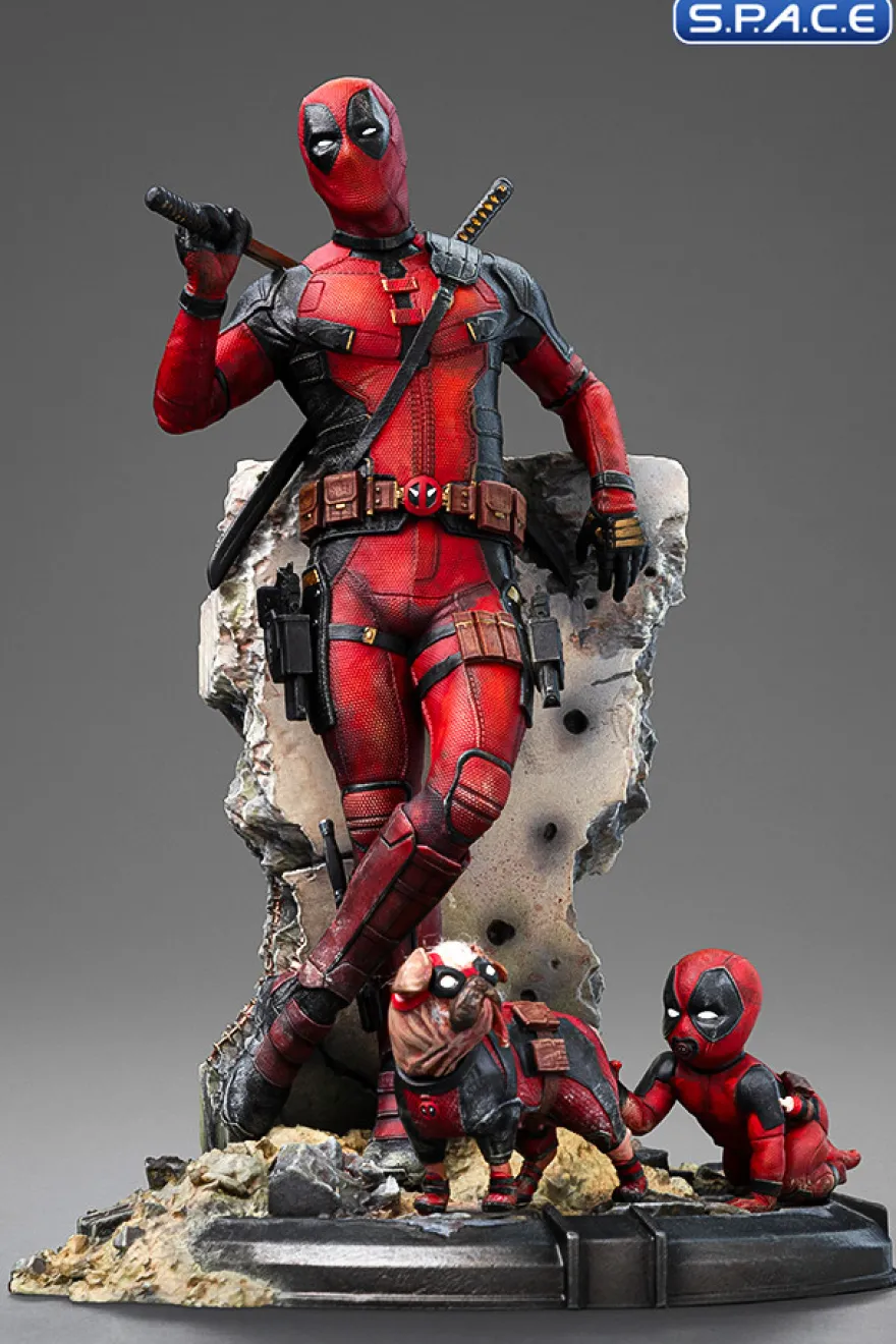 1/10 Scale Deadpool Art Scale Statue