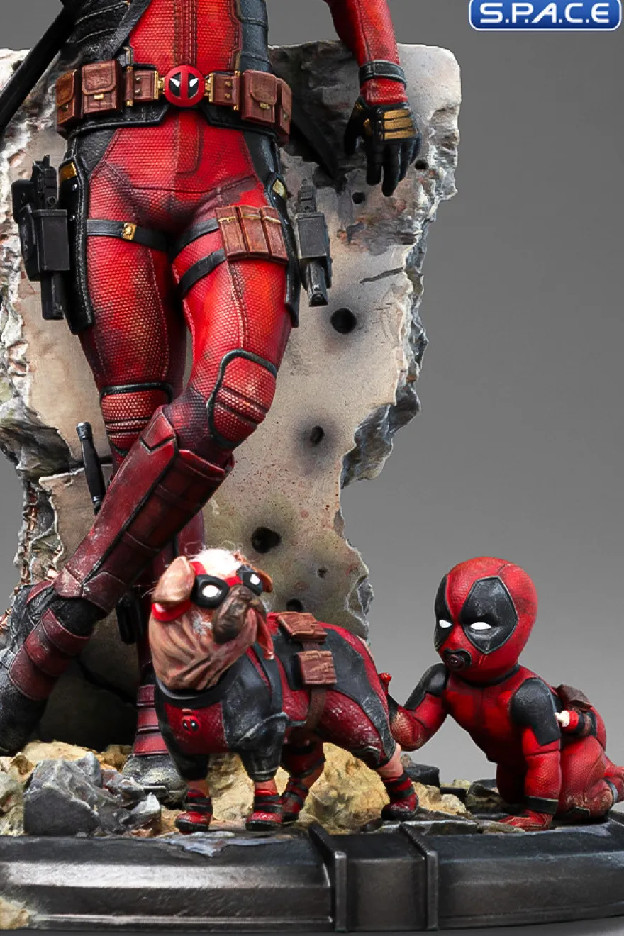 1/10 Scale Deadpool Art Scale Statue