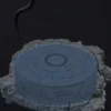 1/6 Scale Deity Erosion Diorama Base