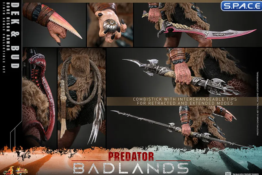 1/6 Scale Dek »Bone Bison Armor« and Bud Movie Masterpiece Set MMS873