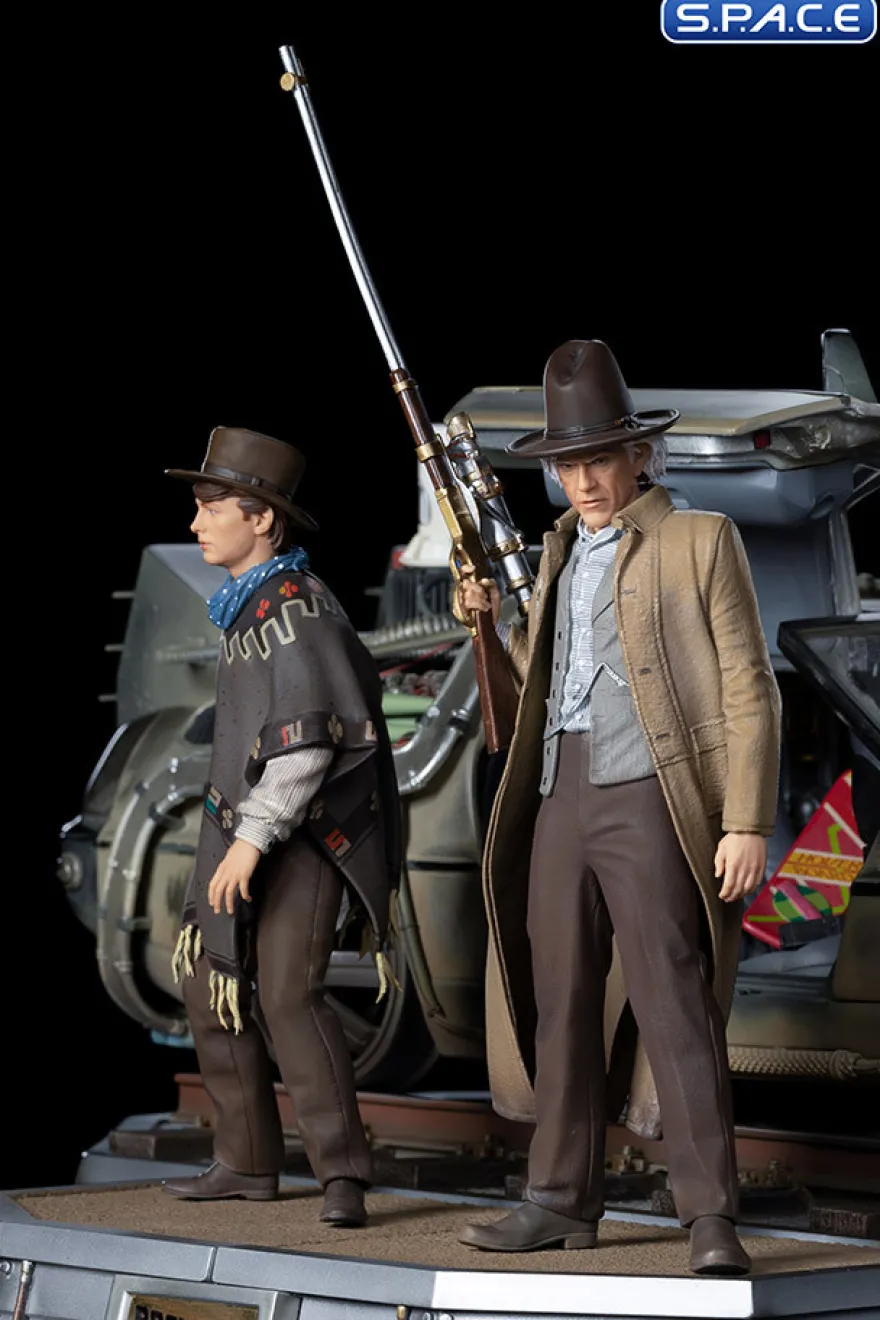1/10 Scale DeLorean Full Set Deluxe Art Scale Statue