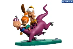 1/10 Scale Dino, Peebles & Bamm-Bamm Art Scale Statue