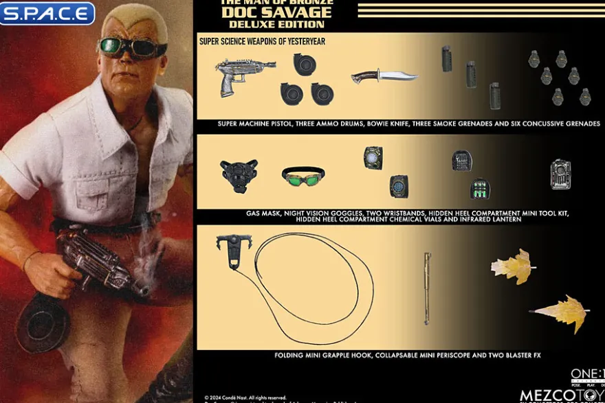 1/12 Scale Doc Savage One:12 Collective Deluxe