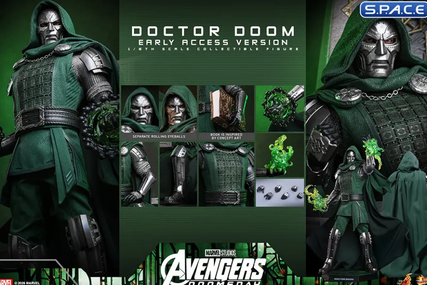 1/6 Scale Doctor Doom Movie Masterpiece MMS906