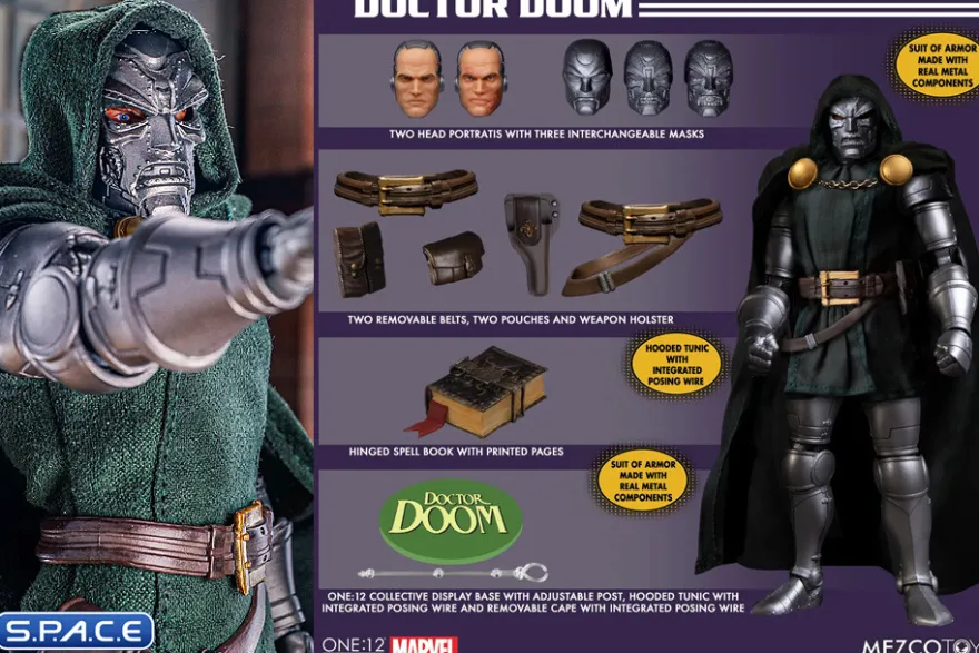 1/12 Scale Doctor Doom One:12 Collective