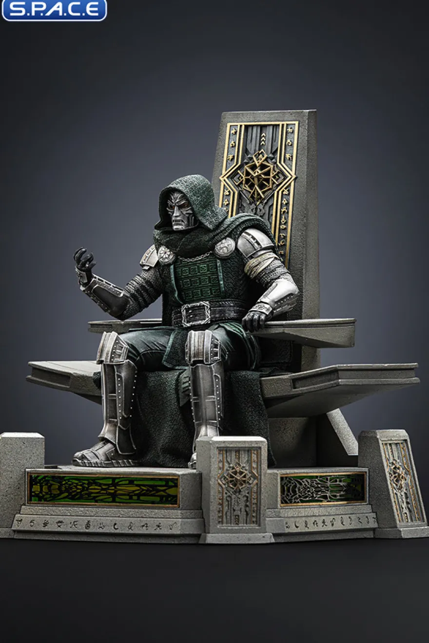1/10 Scale Doctor Doom on Throne Deluxe Art Scale Statue