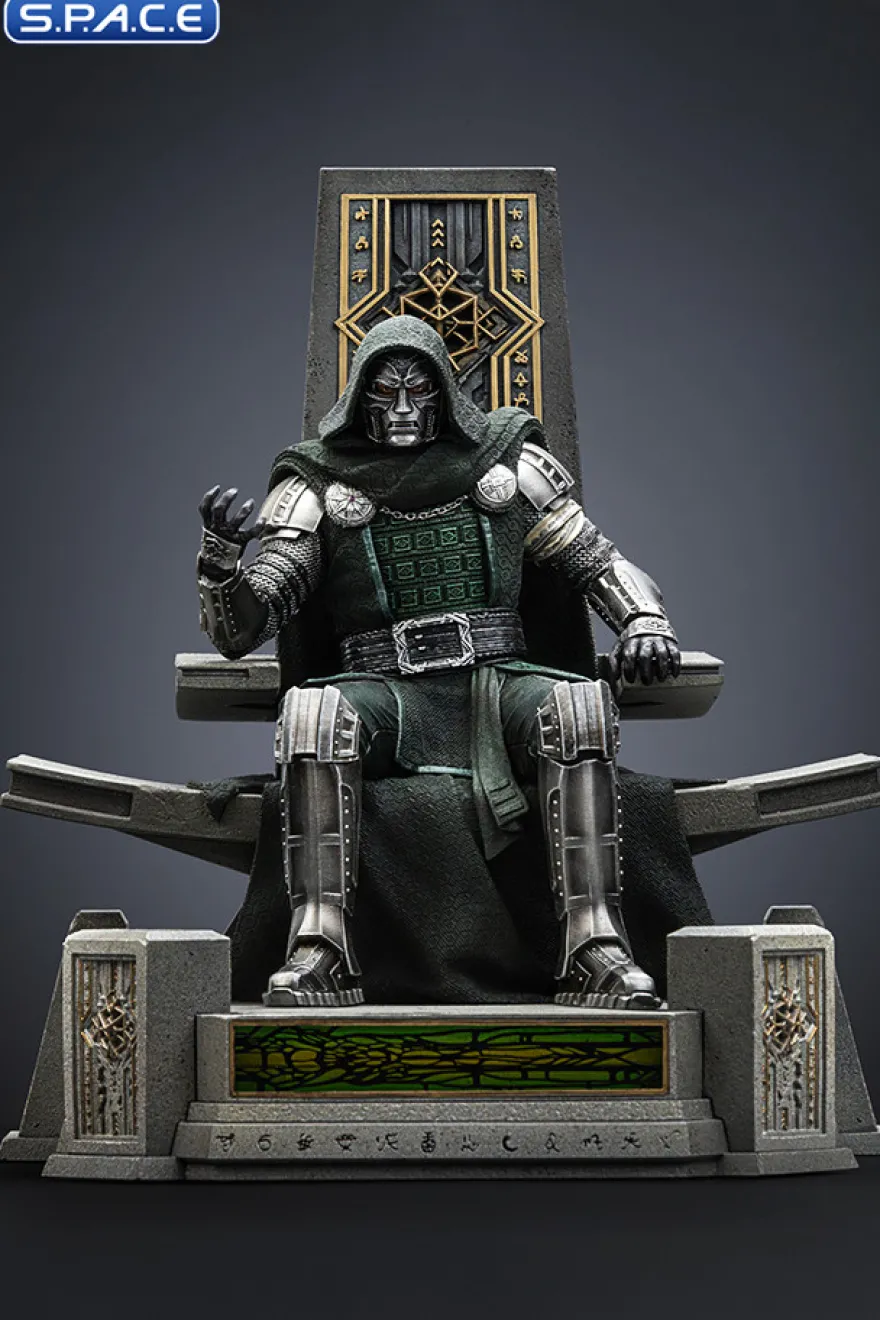 1/10 Scale Doctor Doom on Throne Deluxe Art Scale Statue
