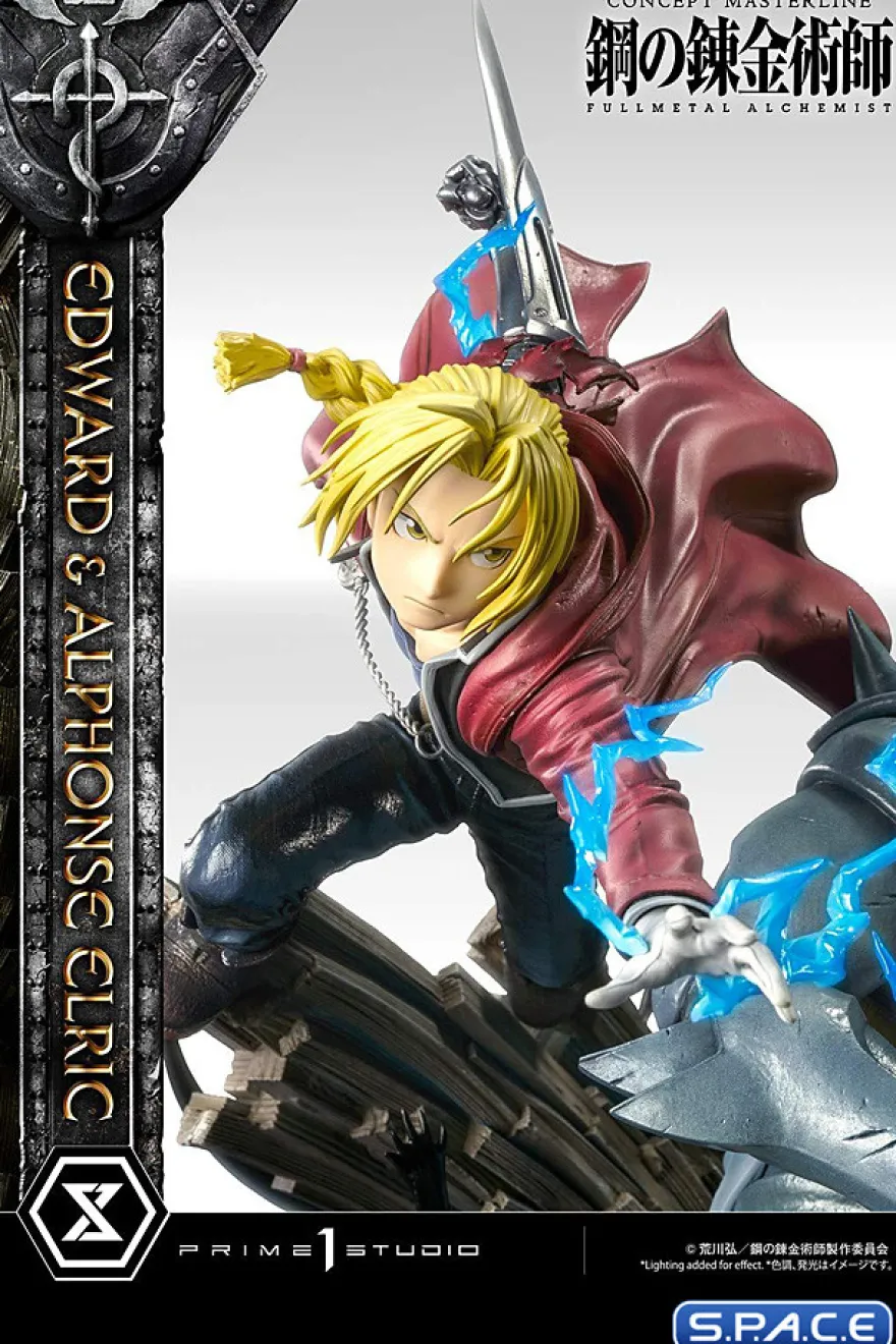 1/6 Scale Edward & Alphonse Elric Concept Masterline Statue