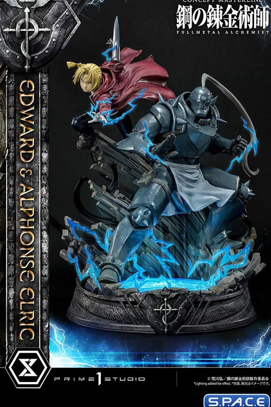 1/6 Scale Edward & Alphonse Elric Concept Masterline Statue