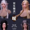 1/6 Scale Elf Twin Ai Head Sculpt