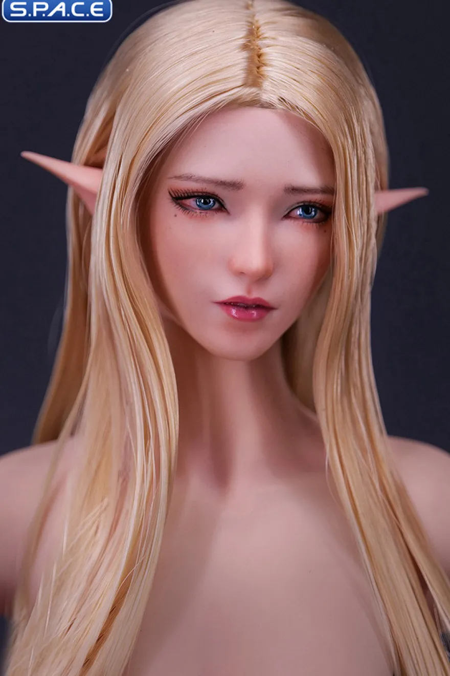 1/6 Scale Elf Twin Ai Head Sculpt