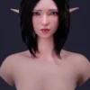 1/6 Scale Elf Twin Ai Head Sculpt