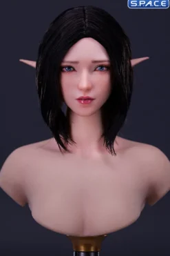 1/6 Scale Elf Twin Ai Head Sculpt